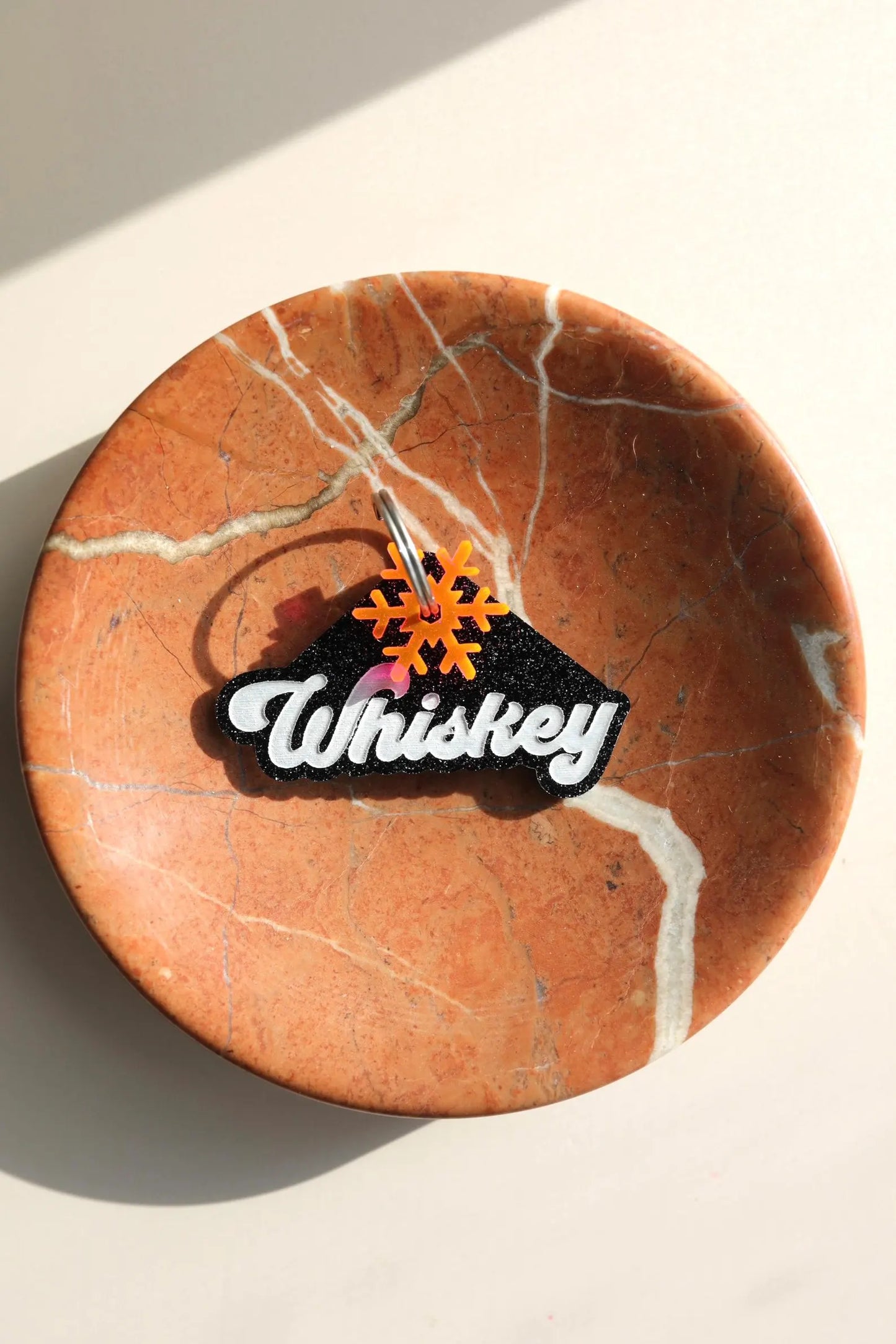 Handmade Acrylic Dog Tag – Customizable & Stylish